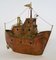 Boat Sculpture in Brass and Copper, Image 1