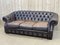 Chesterfield Sofa in Brown Leather, 1980s, Image 7