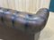 Divano Chesterfield in pelle marrone, anni '80, Immagine 20