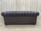 Chesterfield Sofa aus braunem Leder, 1980er 18