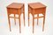 Satin Wood Side Tables, 1950s, Set of 2 10