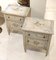 Italian Hand-Painted Bedside Tables, Set of 2 1