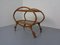 Mid-Century Oak Serving Cart, 1940s, Image 4