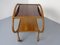 Mid-Century Oak Serving Cart, 1940s, Image 9