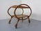 Mid-Century Oak Serving Cart, 1940s, Image 3