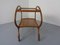 Mid-Century Oak Serving Cart, 1940s 8