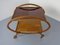 Mid-Century Oak Serving Cart, 1940s, Image 11