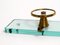 Mid-Century Glass & Brass Wall Coat Rack from Fontana Arte, Italy 15