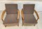 Vintage German Walnut Lounge Chairs, 1960s, Set of 2 15