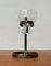 Mid-Century Danish Metal and Glass Candleholder, 1960s, Image 19