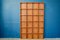 Mensola grande brutalista in legno massiccio, anni '70, Immagine 6
