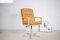 Leather Shooting Armchair by Eugen Schmidt for Solo Form, 1960s, Image 6