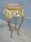 Neoclassical Chinoiserie Pedestal with Marble Top 11