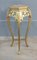 Neoclassical Chinoiserie Pedestal with Marble Top 5