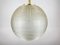 Glass Globe Chandelier with Blown Glass Sphere Lampshade, 1960s, Image 5