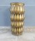 Mid-Century Umbrella Stand with Brass Leaf Ornaments 2