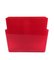 Red Transparent Magazine Rack by Giotto Stopino for Kartell 2