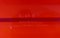 Roter transparenter Zeitschriftenständer von Giotto Stopino für Kartell 7