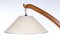 Italienische minimalistische Bogen-Stehlampe aus Holz, 1950er 4