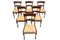 Northern Europe Dining Chairs, 1900s, Set of 6, Image 4