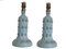 Vintage Spanish Handmade Porcelain Table Lamps from Lladro, Set of 2, Image 1