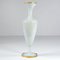 Französische Opalglas Ormolu Vase, 1950er 3