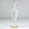 French Opaline Glass Ormolu Vase, 1950s. 3