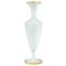French Opaline Glass Ormolu Vase, 1950s. 1