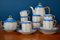 Art Deco Porcelain Tea Service, Set of 18, Image 1