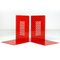 Gemini Book Ends by Raul Barbieri for Rexite, Italy, 1980s. Set of 2 6