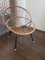 Vintage Rattan and Steel Lounge Chair by Rohé Noordwolde, 1950s, Image 7