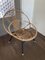 Vintage Rattan and Steel Lounge Chair by Rohé Noordwolde, 1950s, Image 5