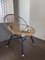 Vintage Rattan and Steel Lounge Chair by Rohé Noordwolde, 1950s, Image 6