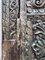 Vintage Carved Wood Asian Shutter Wall Mirror 10