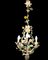 Italian Tole Flower Chandelier, 1960s 6