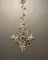 Italian Tole Flower Chandelier, 1960s 8