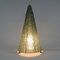 Large Italian Metal and Glass Table Lamp, 1980s 2