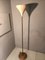 Luminator Floor Lamp with Beige Cone Shade & Brass Base from Stilnovo 2