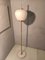 Floor Lamp in Brass with Opaline Glass Shade & Marble Base from Stilnovo, 1950s 7