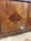 Holz Intarsie Sideboard mit Marmorplatte 13