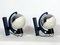 Italian Space Age Metal and Plastic Sconces, 1960s, Set of 2, Image 1