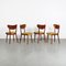 Dining Chairs in Oak from Ton, 1960s, Set of 4 1