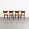 Dining Chairs in Oak from Ton, 1960s, Set of 4 3