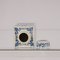 Dutch Blue and White Delftware Tea Caddy and Cabinet Plates, 1940s, Set of 3 7