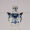 Niederländische Art Deco Delftware Vasen in Blau & Weiß, 1940er, 3er Set 9