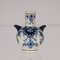 Vases Art Déco Bleus et Blancs, Pays-Bas, 1940s, Set de 3 9