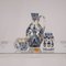 Niederländischer Delftware Krug in Blau & Weiß, 1940er, 3er Set 5