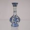 Blue and White Delftware Vase, Tea Caddy & Silver Spoons, Set of 11, Image 4