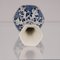 Blau-weiße Delftware Vase, Teedose & Silberlöffel, 11er Set 9
