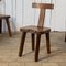 Brutalist T Chairs, Set of 6, Image 2